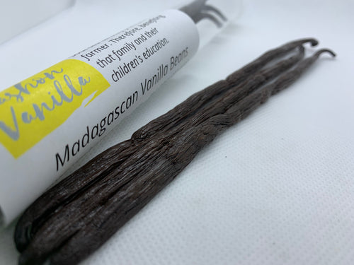 MADAGASCAN GOURMET VANILLA BEANS ~ 6